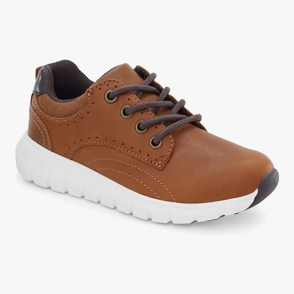 NWT Stride Rite Sr Cru Brown Dress Shoes